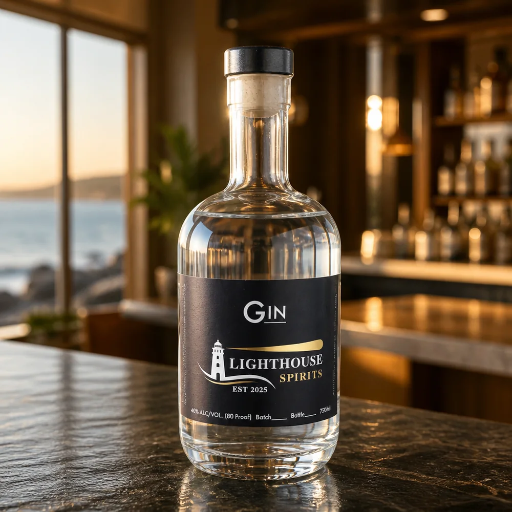 Gin bottle