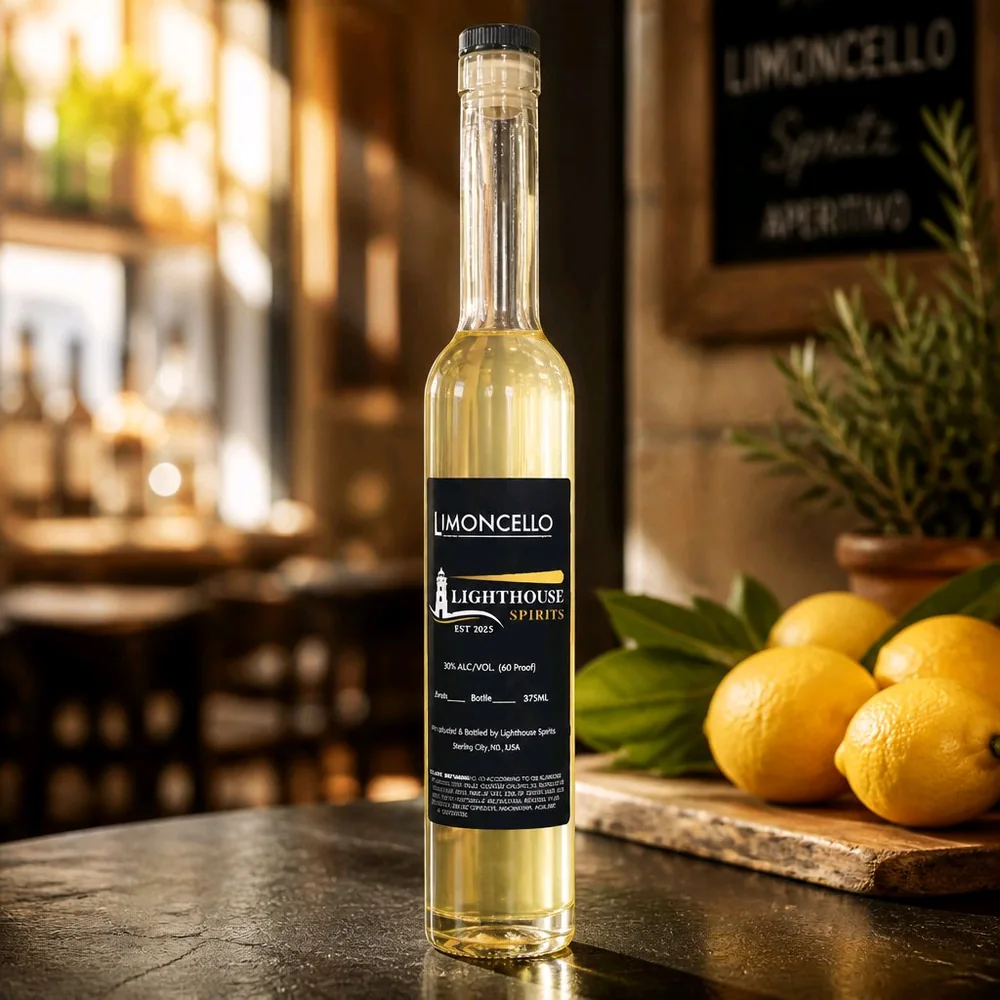 Limoncello bottle