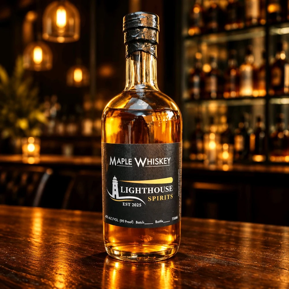 Maple Whiskey bottle